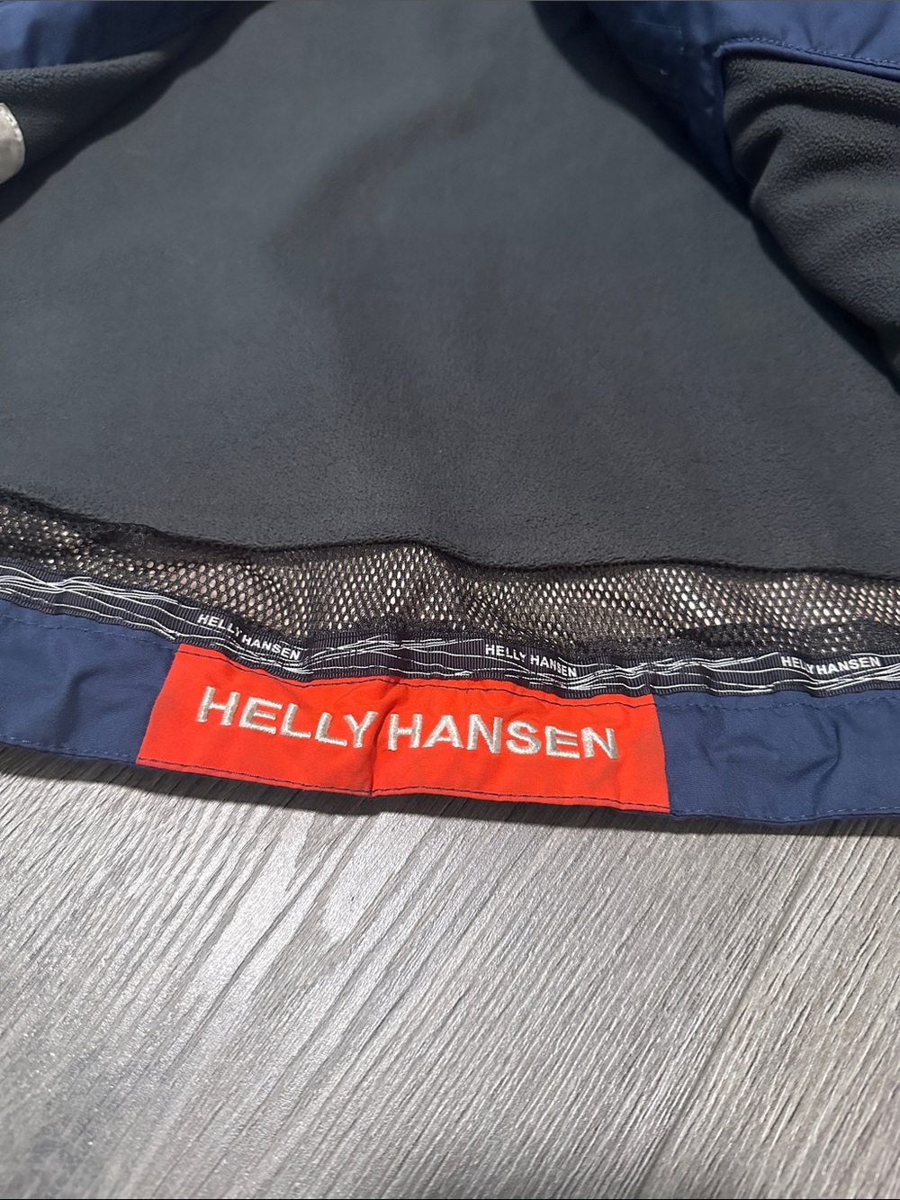 Helly Hansen Navy Blue Waterproof Rain Jacket - Picture 2 of 8